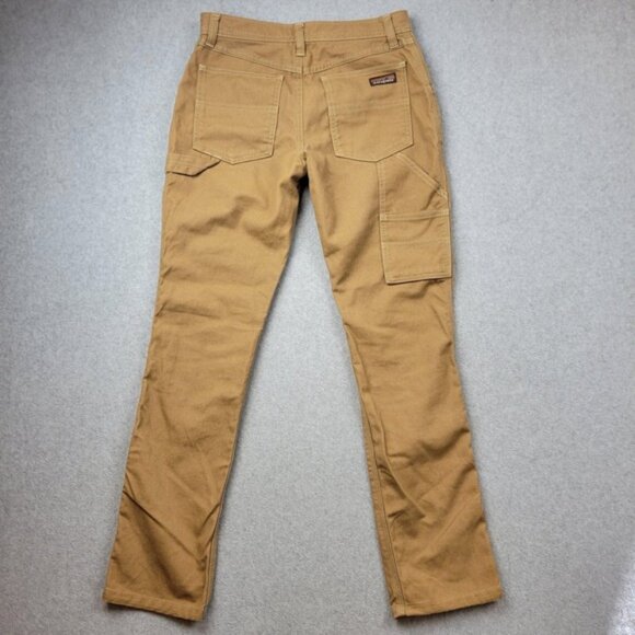 Patagonia Pants Womens 6 Brown Hemp Canvas Double Knee Workwear STY21815 Utility - Picture 12 of 13